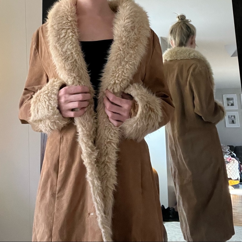 Wilson’s leather maxima fur lined jacket